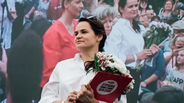 Світлану Тихановську називають "кандидатом останньої надії" на виборах у Білорусі