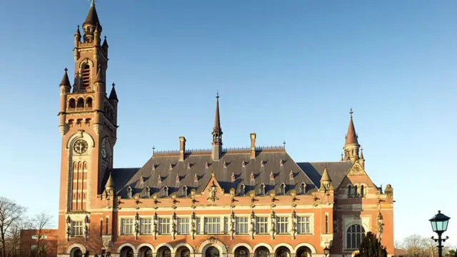 ਕੌਮਾਂਤਰੀ ਅਦਾਲਤ ਦੂਸਰੇ ਵਿਸ਼ਵ ਯੁੱਧ ਤੋਂ ਬਾਅਦ ਕੌਮਾਂਤਰੀ ਮਸਲਿਆਂ ਦੇ ਹੱਲ ਲਈ ਬਣਾਈ ਗਈ ਸੀ।