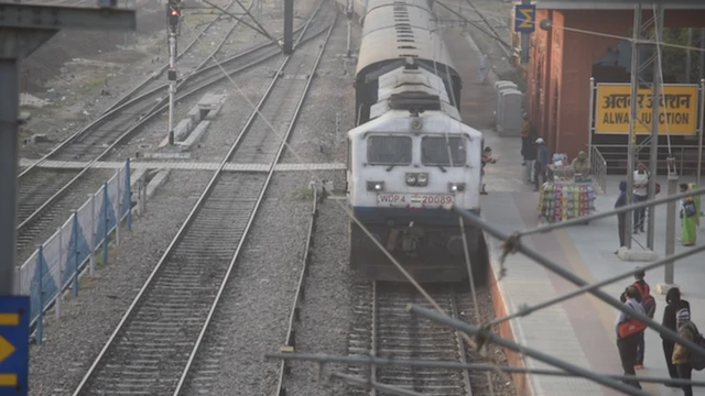 अलवर का रेलवे स्टेशन