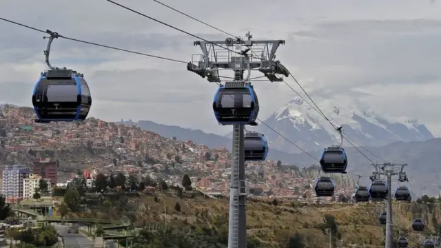 канатная дорога в ла пас