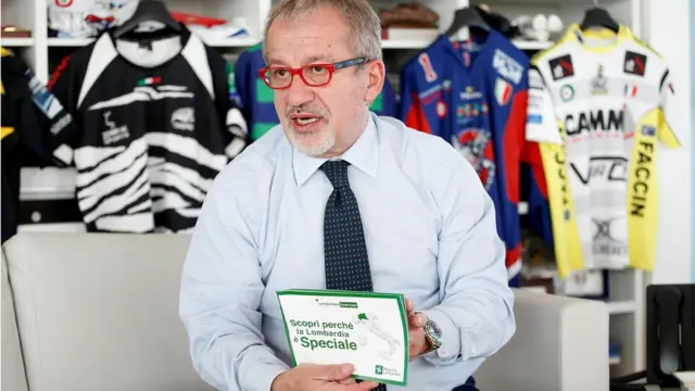 Lombardiya Bölge Başkanı Roberto Maroni