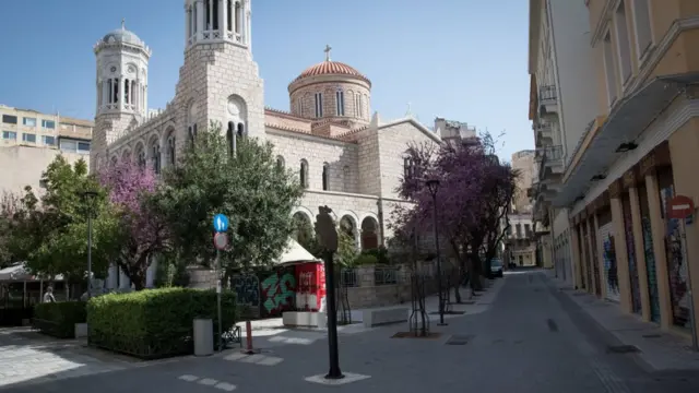 Rua vazia no centrocomo se faz aposta no pixbetAtenas