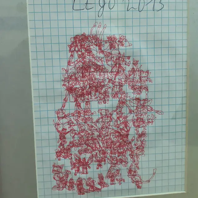 Аутист бала тарткан сүрөт. Бишкек шаары