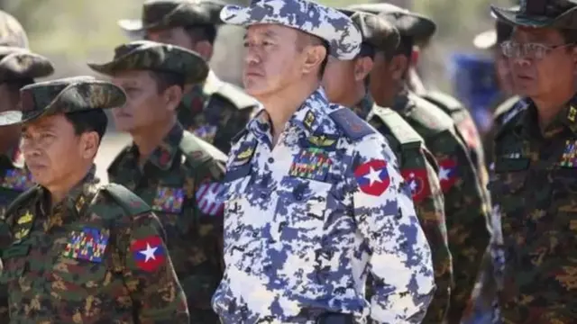 လေချုပ်တာဝန်မှ ဗိုလ်ချုပ်ကြီးမောင်မောင်ကျော် အနားပေးခံရ