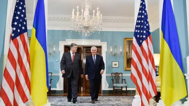 Порошенко і Тіллерсон