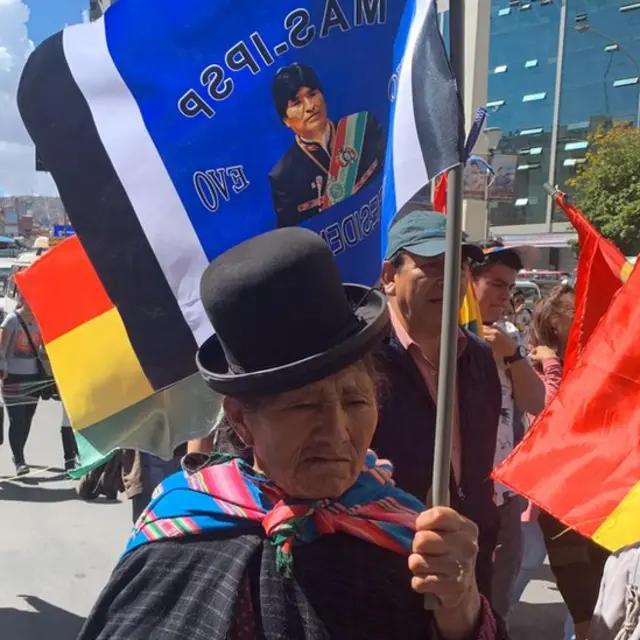 Morales llamó a sus seguidores a "defender la democracia".