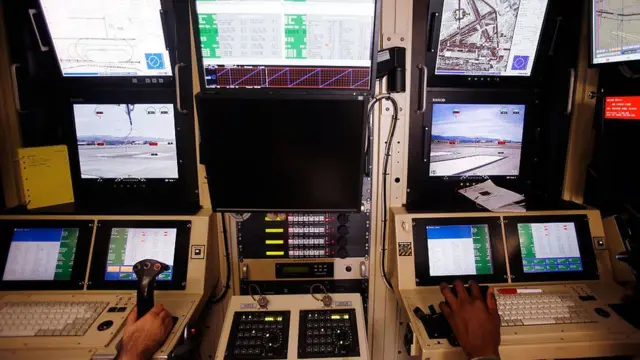 Операторы беспилотниками на авиабазе Creech