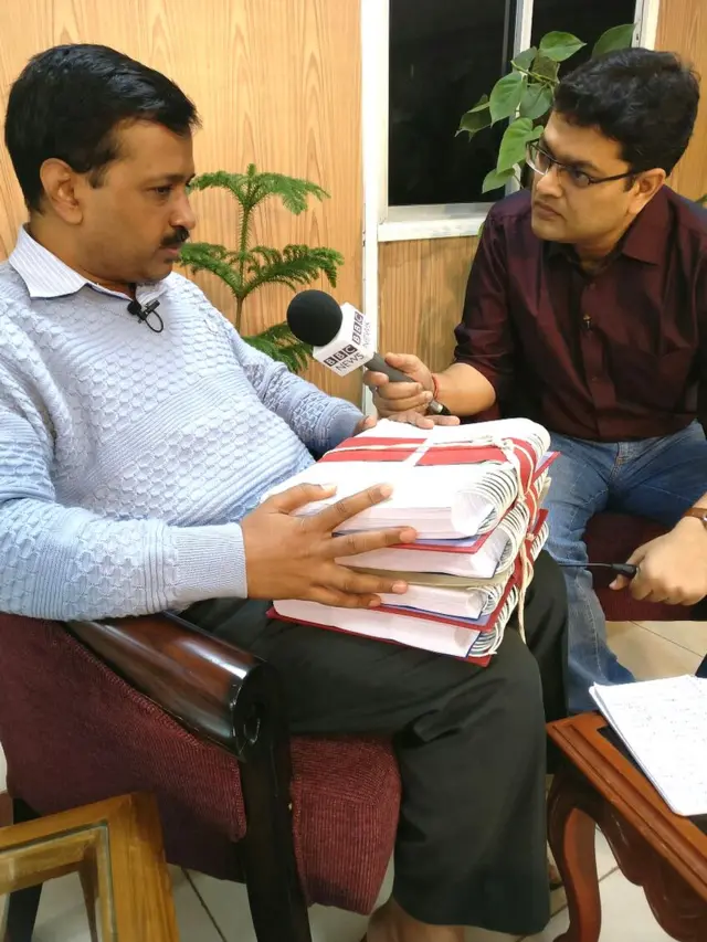 केजरीवाल का इंटरव्यू