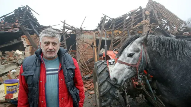Потужний землетрус у Хорватії. Фото