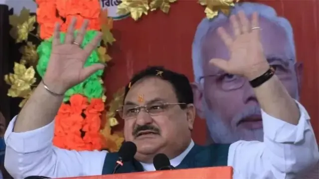 బీజేపీ జాతీయ అధ్యక్షుడు జేపీ నడ్డా