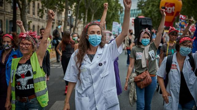 Протесты медиков