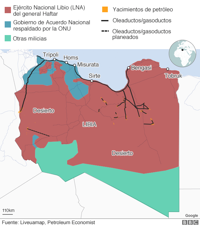 Por qué Libia corre el peligro de convertirse en una nueva Siria BBC