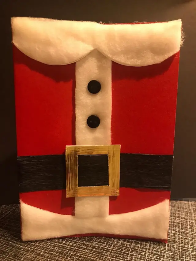 Deda Mrazovo odelo ručno rađeno