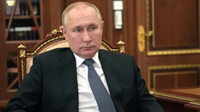 El presidente de Rusia, Vladimir Putin.