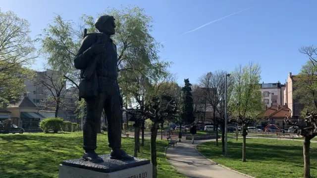 Црнотравац Неимар у Чубурском парку