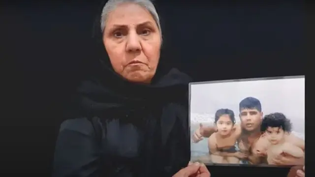 سکینه احمدی مادر ابراهیم کتابدار