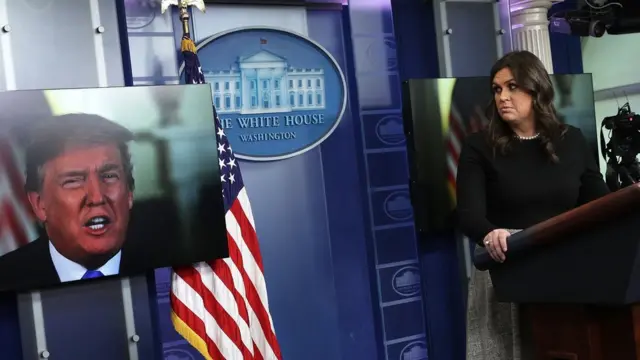 Beyaz Saray Sözcüsü Sarah Sanders