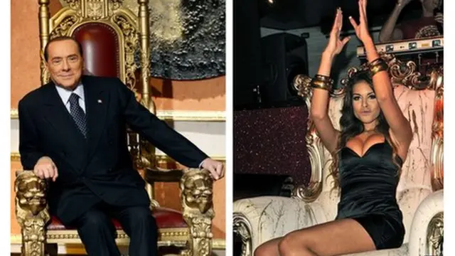 برلسكوني وكريمة