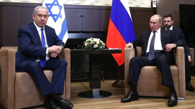 Путин Нетаньяху