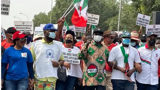 Ka anyị sị hụ ngagharịiwe NLC mere n'Abuja, Legọs, Abia, Anambra na Rivers