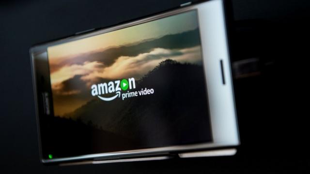 Amazon Prime on smartphone