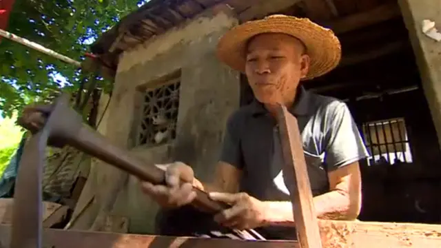 Pescador jubilado Su Chengfen