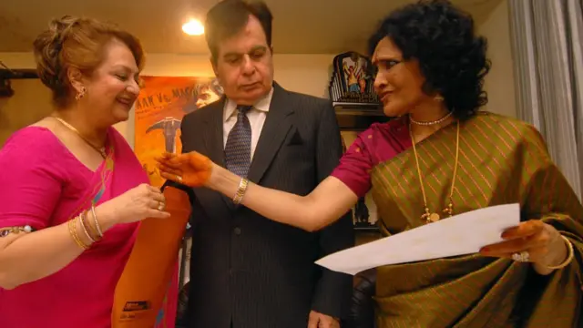 ویجنتی مالا، دلیپ صاحب اور سائرہ بانو