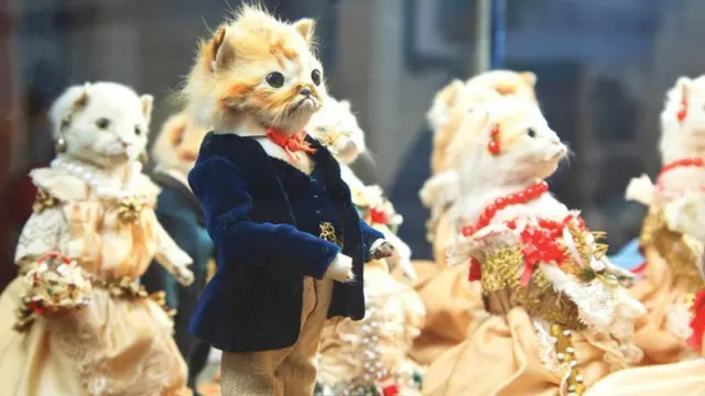 В этом году композиция "Свадьба котят" была продана с аукциона за 98 тысяч фунтов (7,8 миллиона рублей)