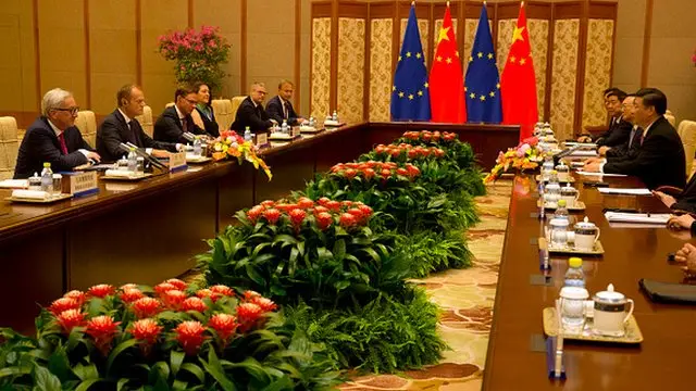චීනය සහ යුරෝපා සංගමය අතර හමුව