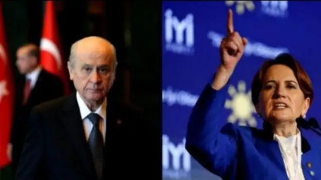 Devlet Bahçeli ve Meral Akşener
