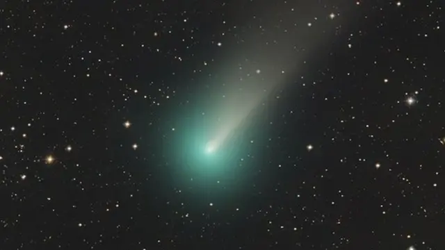 El cometa Leonard