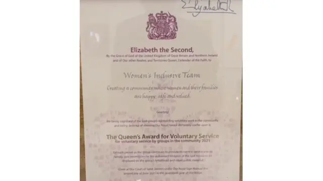 Boqoradda Ingiriiska ayaa horey abaalmarin u guddoonsiisay Safiya
