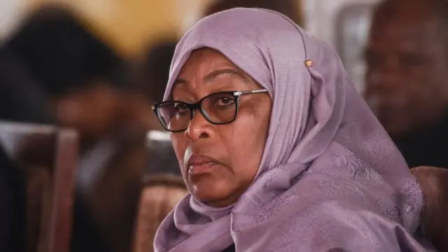 Prezida wa Tanzaniya Samia Suluhu Hassan