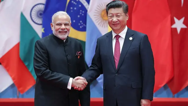 मोदी, चीन