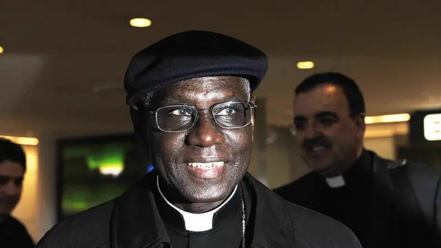 El cardenal ghanés Robert Sarah
