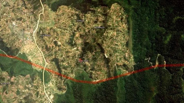 Agace ka Nyamuzi muri Bweyeye aho FLN ivuga yagabye igitero ku birindiro bya RDF