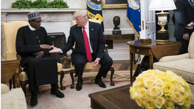 Buhari ati Trump