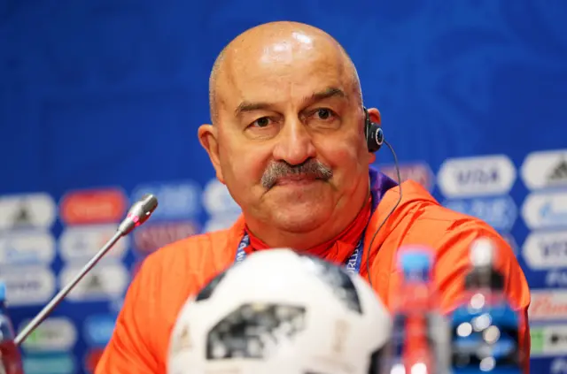 Stanislav Cherchesov, técnico da seleção russa