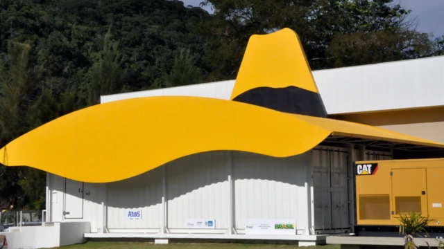 Instalaciones del súper computador en LNCC, en Petrópolis