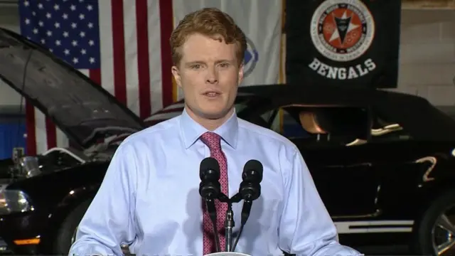 El congresista de Massachusetts Joseph Kennedy III