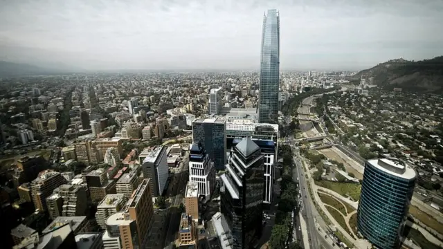 Santiago de Chile en noviembre de 2015.
