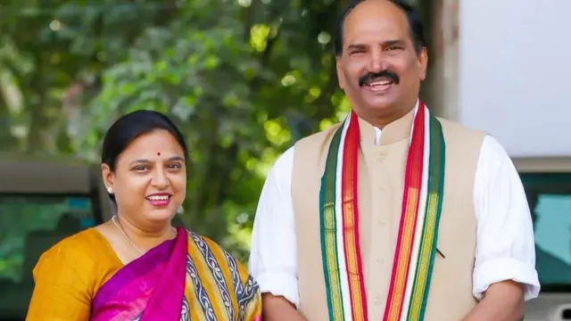 ఉత్తమ్ కుమార్ రెడ్డి దంపతులు