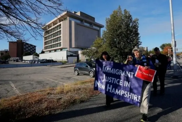 Protes New Hampshire