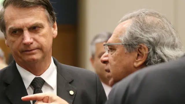 Bolsonaro com Paulo Guedes,esporte bets bizfotoesporte bets bizarquivo