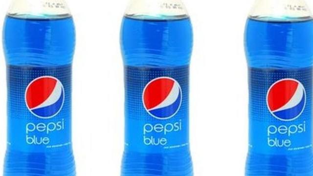 Pepsi Blue bottles