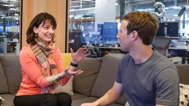 Dugan y Zuckerberg