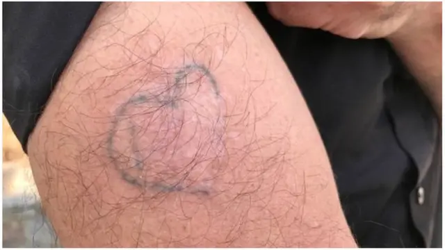 Джастин Ровлатт и его тату