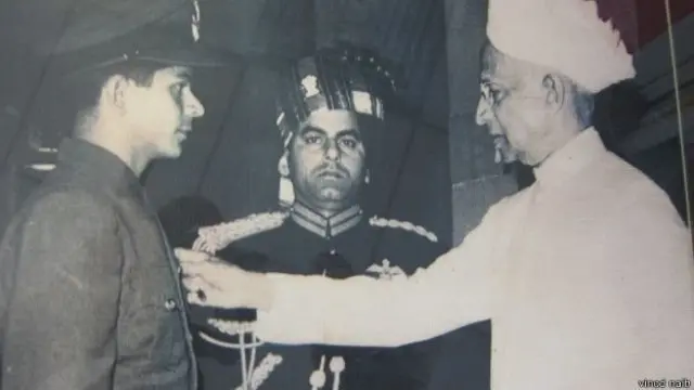 1965 போரில் வீரச் செயல் புரிந்த வினோத் நேப் வீர் சக்ர விருதுபெறுகிறார்