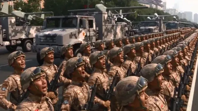 Screenshot of soldiers from Reuters