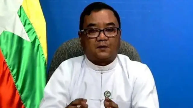 သတင်းထုတ်ပြန်ရေး အဖွဲ့ခေါင်းဆောင်က ဗိုလ်ချုပ်ဇော်မင်းထွန်း